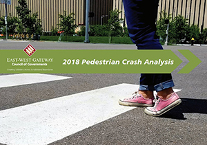 Cover image of the 2018 Pedestrian Crash Analysis report.