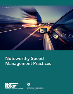 Screenshot of Noteworthy Speed Management Practices report.