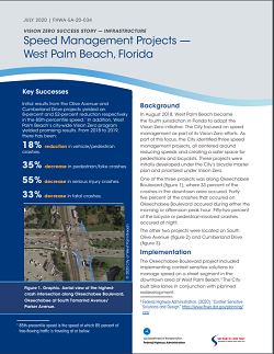 Screenshot of West Palm Beach factsheet.